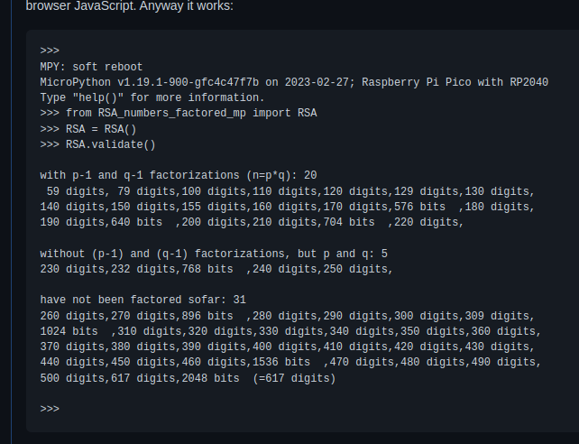 MicroPython demo